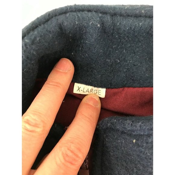 Unbranded sz XL fleece vest zip front primitive country design NWOT - Picture 4 of 7